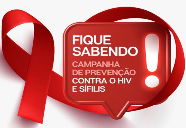 Saúde de Registro promove testagem gratuita de HIV e sífilis no dia 29 de novembro