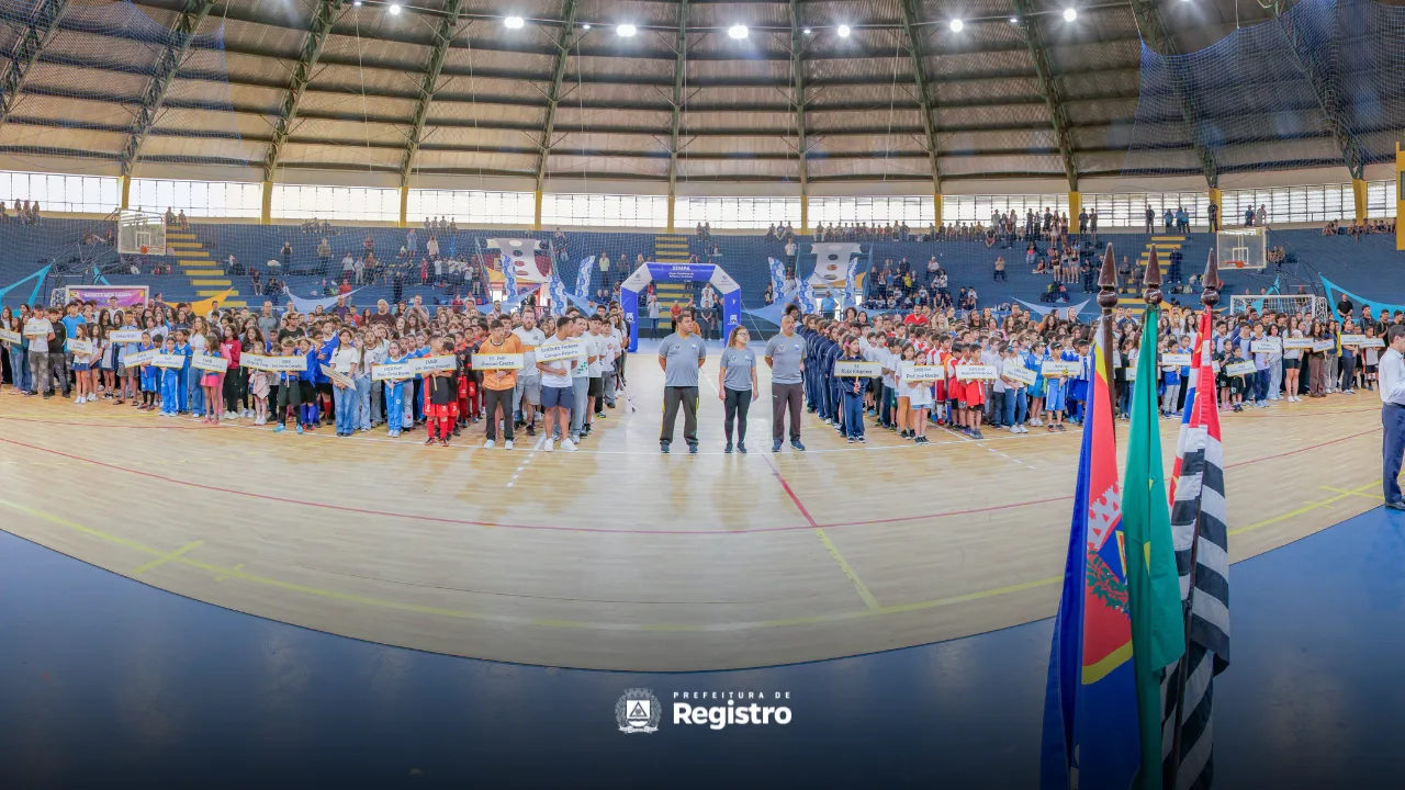 Cerca de 2.300 alunos iniciam disputas na 25ª edição dos Jogos da Semana da Pátria