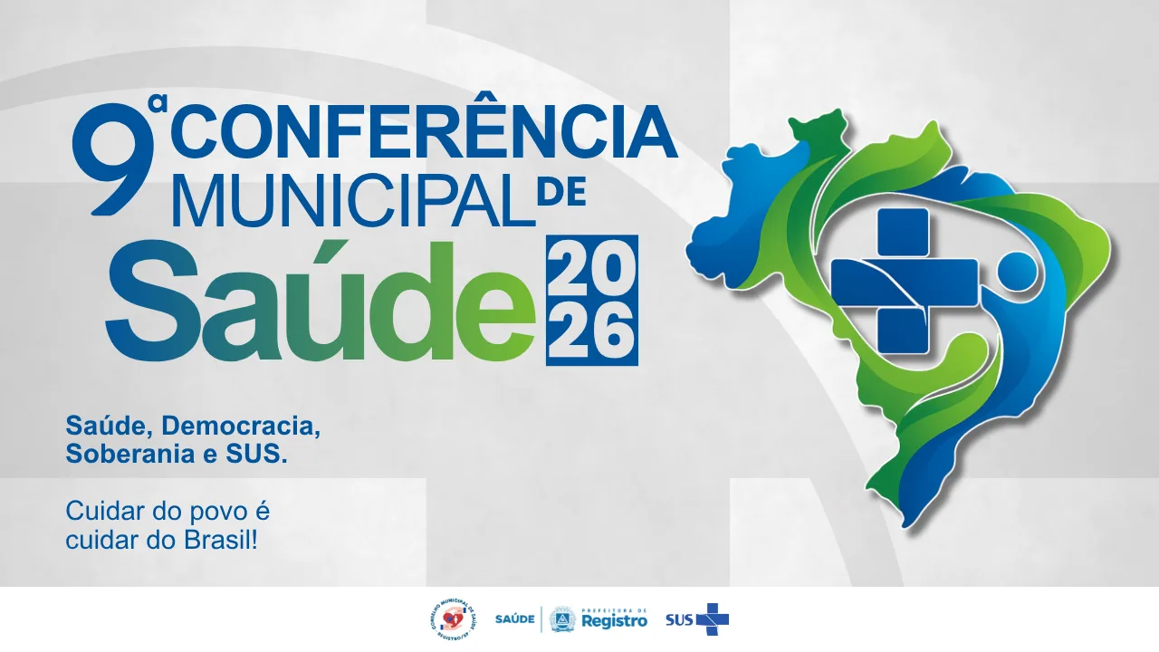 9ª Conferência Municipal de Saúde acontece no dia 4 de julho em Registro