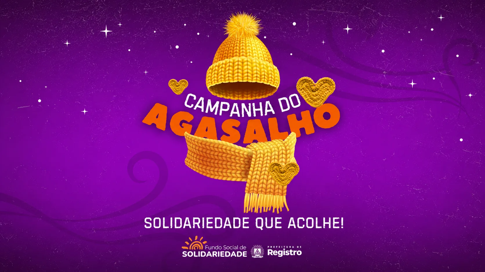 Fundo Social de Registro inicia Campanha do Agasalho 2026