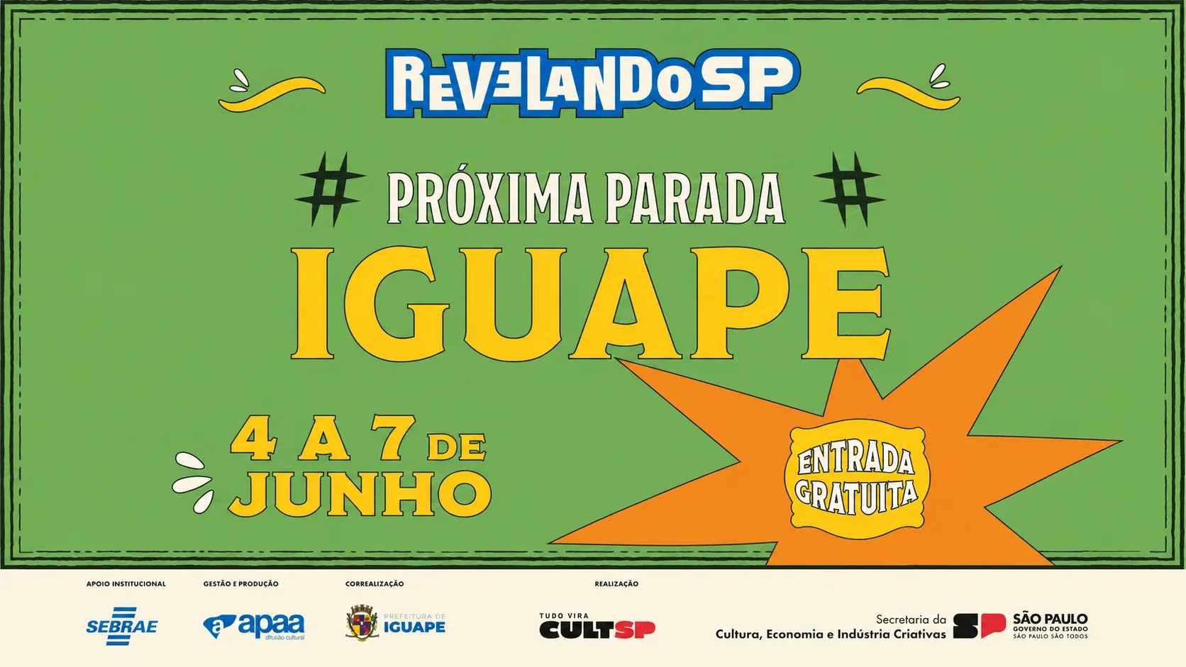 Revelando SP 2026: Iguape recebe a segunda etapa do maior festival de cultura tradicional paulista