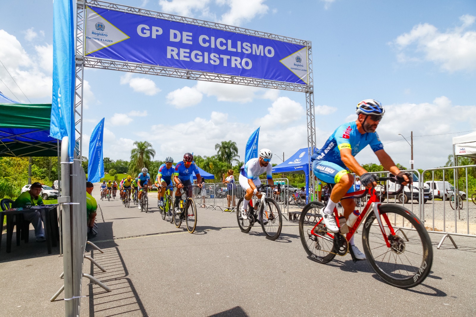 Mais de 100 atletas participam de edição expressiva do GP de Ciclismo de Registro