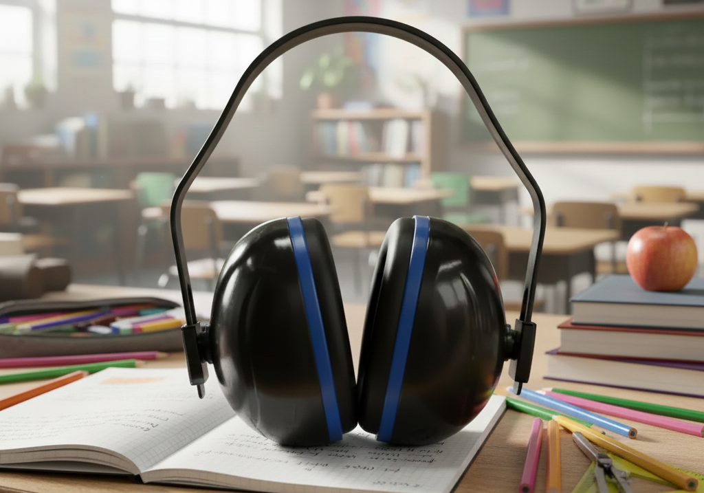 Fundo Social entrega abafadores de ruído para alunos com hipersensibilidade auditiva em Registro, no interior de SP