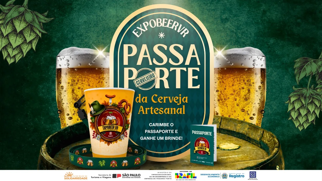 EXPO BEER Vale do Ribeira lança Passaporte da Cervejaria Artesanal