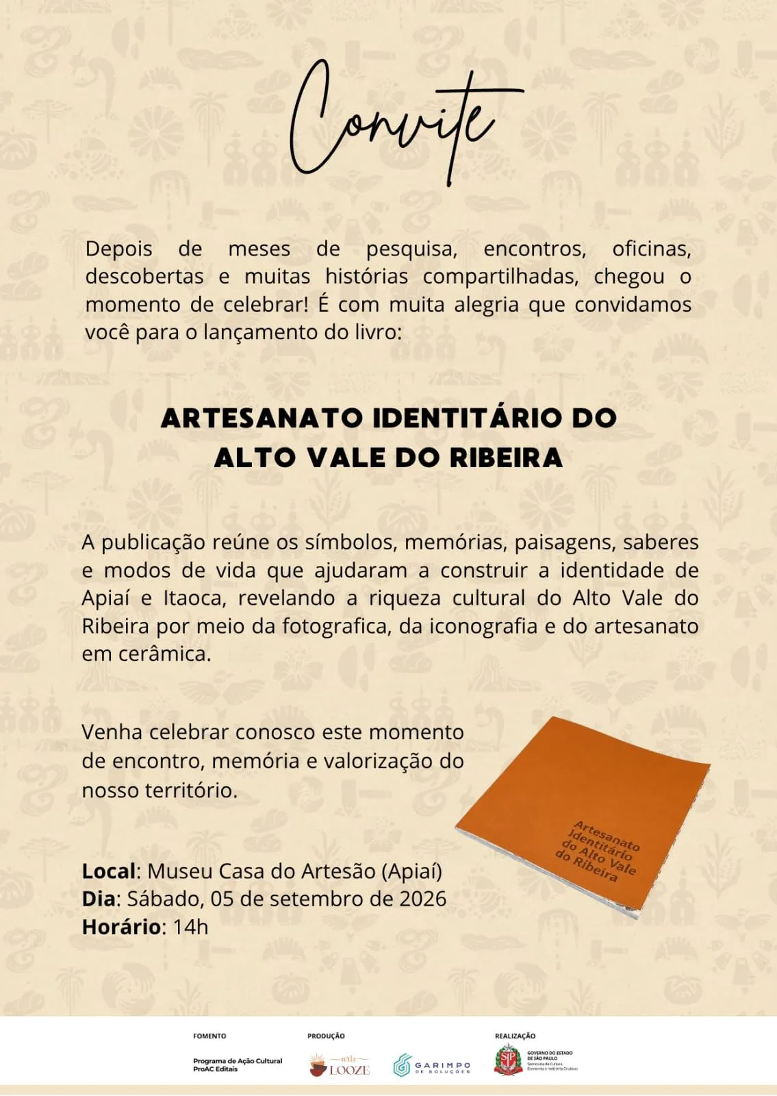 Artesanato Identitário: Livro eterniza trabalho inédito de iconografia e artesanato no Alto Vale do Ribeira