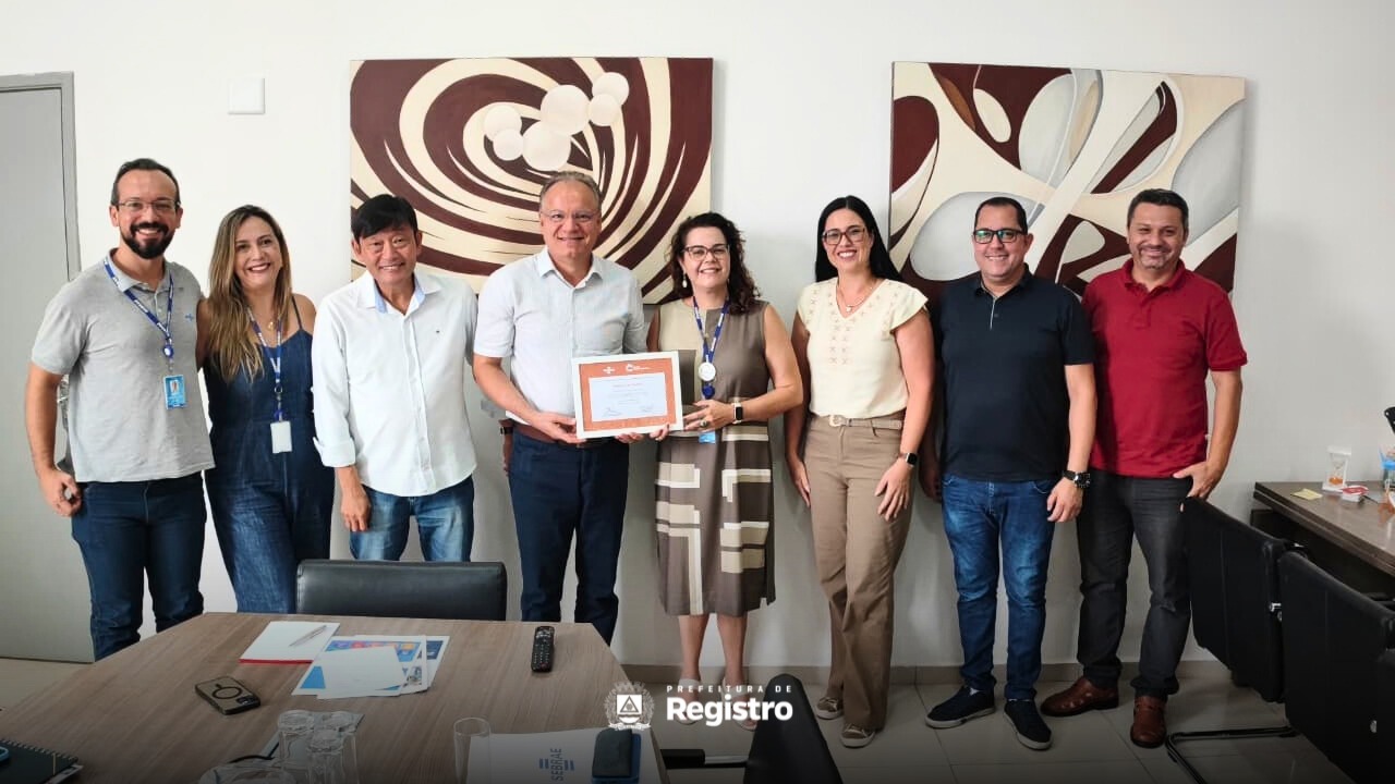 Registro recebe certificação do Sebrae-SP por salto no empreendedorismo; abertura de empresas cresce 40%