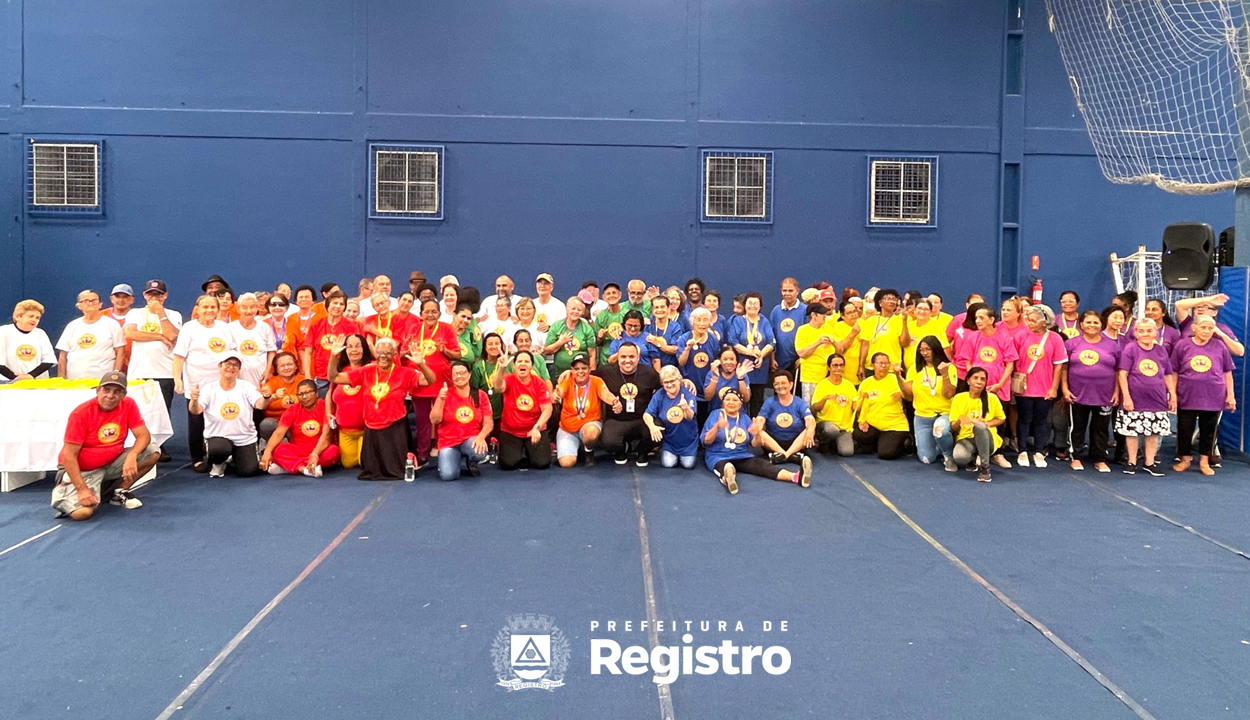 Registro realiza 1º Torneio Recreativo da Terceira Idade com mais de 180 participantes