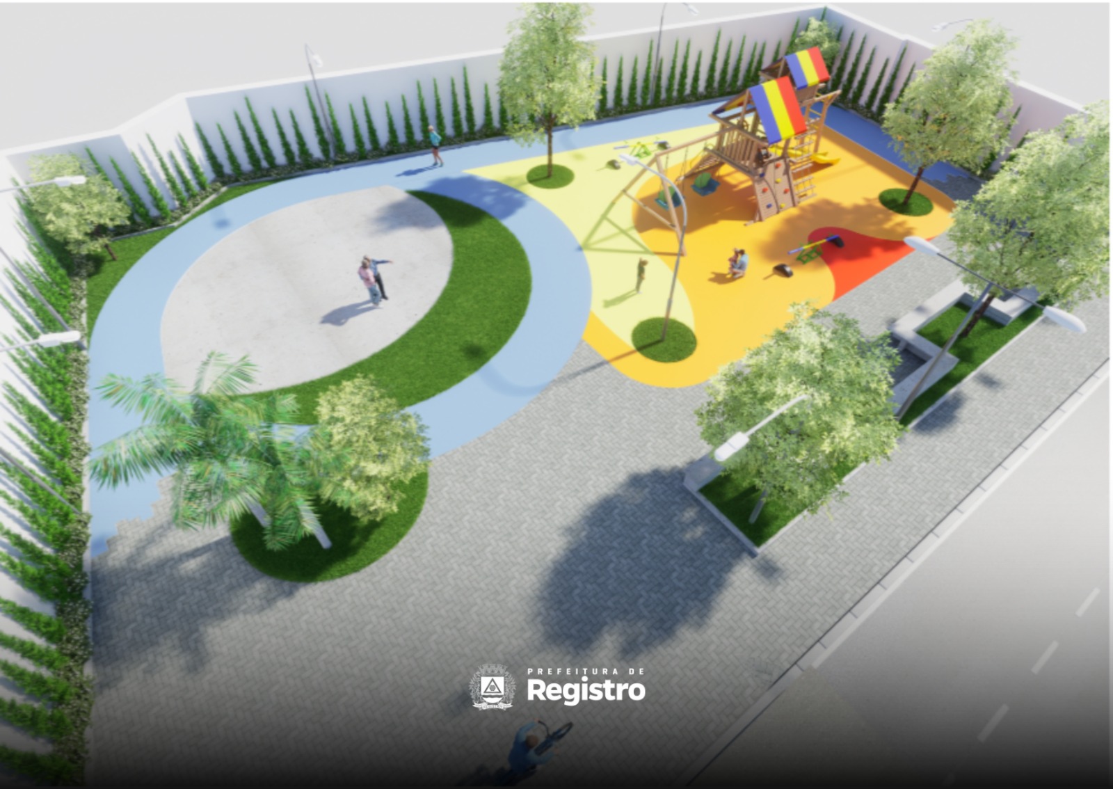 Registro inicia revitalização da Praça da Vila Romão com investimento de R$ 269,5 mil